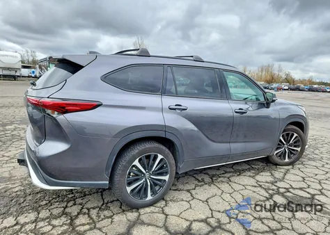 2021 Toyota Highlander Xse из США, поврежденный, VIN 5TDJZRBH0MS120904